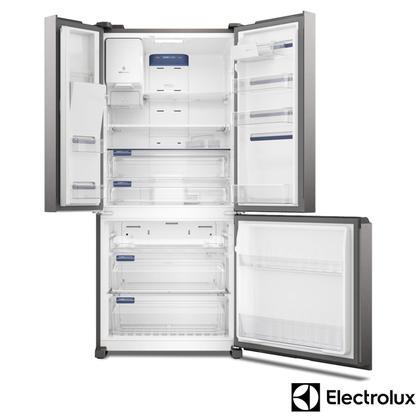 Imagem de Refrigerador Multidoor Efficient Electrolux de 03 Portas Frost Free com 540 Litros AutoSense e Inverter Inox Look -