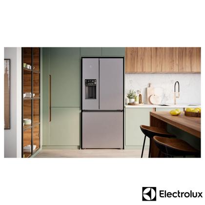 Imagem de Refrigerador Multidoor Efficient Electrolux de 03 Portas Frost Free com 540 Litros AutoSense e Inverter Inox Look -