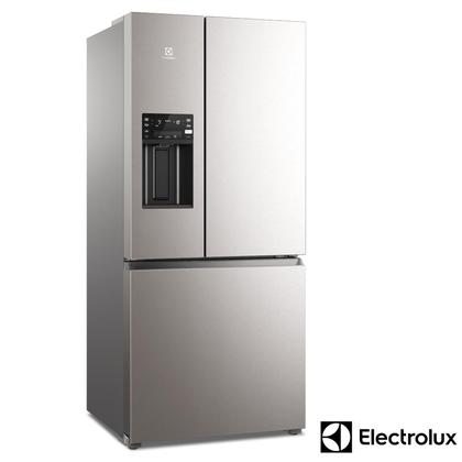 Imagem de Refrigerador Multidoor Efficient Electrolux de 03 Portas Frost Free com 540 Litros AutoSense e Inverter Inox Look -