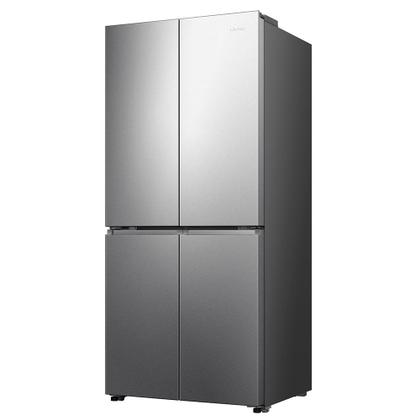 Imagem de Refrigerador Multidoor Hisense Frost Free Inverter Dual Tech Cooling com 456 Litros Inox - RQ5P470