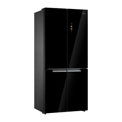 Imagem de Refrigerador Multidoor Midea de 04 Portas Frost Free com 515 Litros Smart Inverter Black Glass - RF691