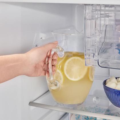 Imagem de Refrigerador Panasonic 435 Litros 2 Portas com Freezer em Cima Aço Escovado BT50BD3XA 220V