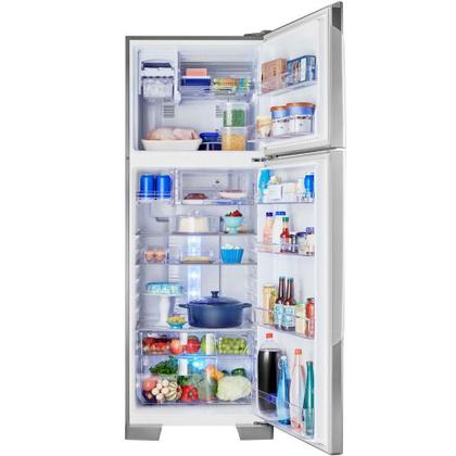 Refrigerador Panasonic BT55 Frost Free Aço Escovado 127V Imagem de Refrigerador Panasonic BT55 Frost Free Aço Escovado 127V