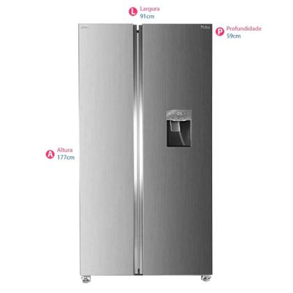 Imagem de Refrigerador Philco PRF535ID Side By Side 434L