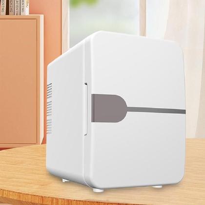 Imagem de Refrigerador Retro 4L Portátil Mini Geladeira 12V Bebidas
