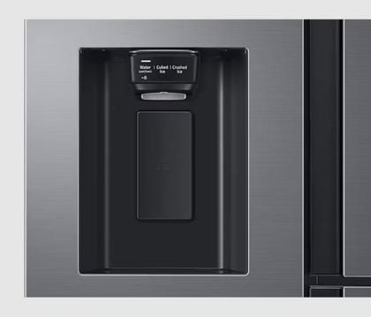 Imagem de Refrigerador samsung side by side rs65 com dispenser de água e gelo e flexzone 601l em inox 127v rs65r5691m9/az