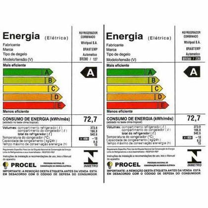 Refrigerador Side by Side Inverse Brastemp de 03 Portas Frost Free
