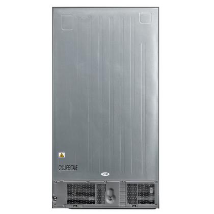 Imagem de Refrigerador Side By Side Midea de 02 Portas Inverter com 570 Litros Inox - MDRS761MYD46