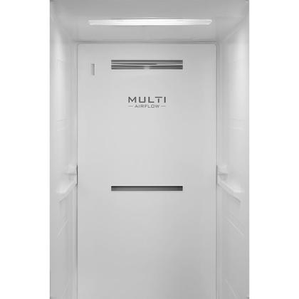 Imagem de Refrigerador Side By Side Midea de 02 Portas Inverter com 570 Litros Inox - MDRS761MYD46