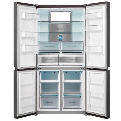 Refrigerador Toshiba French Door Convertzone Frost Free Inox 638L