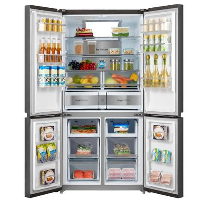 Refrigerador Toshiba Frenchdoor Convertzone 638 Litros Gr
