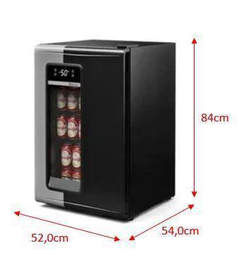 Imagem de Refrigerador Vertical Cervejeira 95 Litros Preto GRB-100 220V - Gelopar