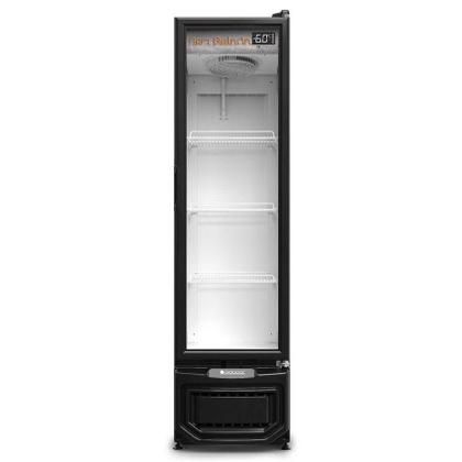 Imagem de Refrigerador Vertical Cervejeira Porta de Vidro 230 Litros 220v Frost Free GCB-23EV/PR Gelopar