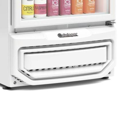 Imagem de Refrigerador Vertical Grv-57p Br Porta De Vidro 578L 220V - Gelopar