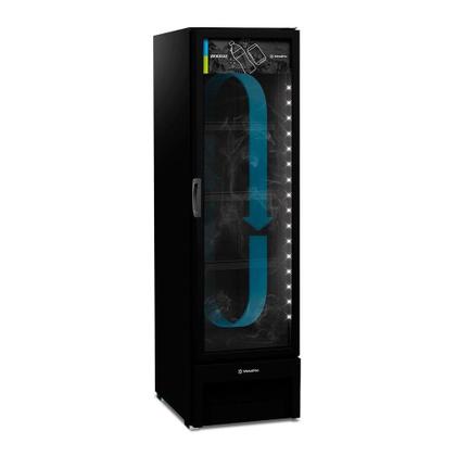 Imagem de Refrigerador Vitrine Metalfrio 343 Litros VB28RH - Frost Free, Tanque Plástico, Preto