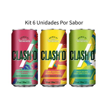 Imagem de Refrigerante Clash'd 269ml - 6 Unidades SABORES