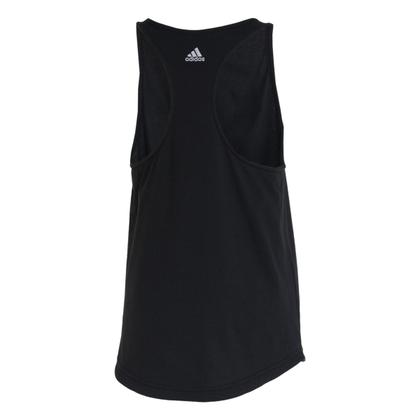 Imagem de Regata Adidas Logo Linear Feminina Cor: Preto E Branco - Tamanho: M
