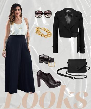 Imagem de Regata Barra Arredondada Viscose Crepada Plus Size 42 Ao 52