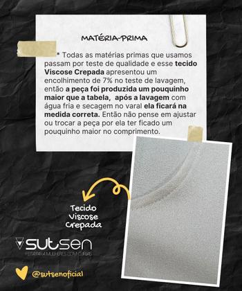 Imagem de Regata Barra Arredondada Viscose Crepada Plus Size 42 Ao 52