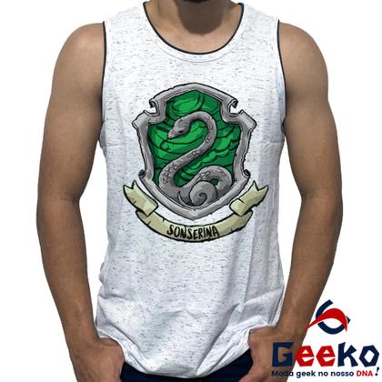Imagem de Regata Corvinal 100% Algodão Harry Potter Hogwarts Ravenclaw Camiseta Regata Geeko 08