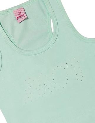 Imagem de REGATA EM COTTON LIGHT COM DETALHE DE STRASS Nº 3 AO 16