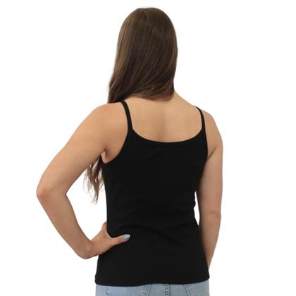 Imagem de Regata Feminina Canelada Modeladora Alcinha Verão