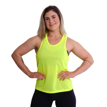 Imagem de Regata Feminina Dry Furadinho Fitness Academia