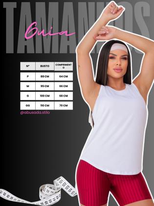 Imagem de Regata Feminina Esportiva Fitness Poliamida Drifit Qualidade Premium