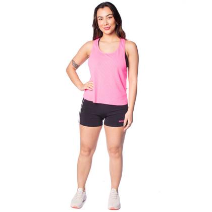 Imagem de Regata Feminina Estilo do Corpo Dry Rosa Neon