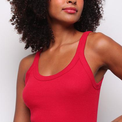 Imagem de Regata Hering Slim Básica Feminina