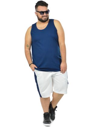 Imagem de Regata lisa tradicional plus size fenomenal