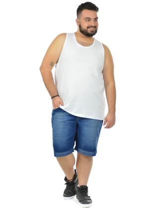 Imagem de Regata lisa tradicional plus size fenomenal