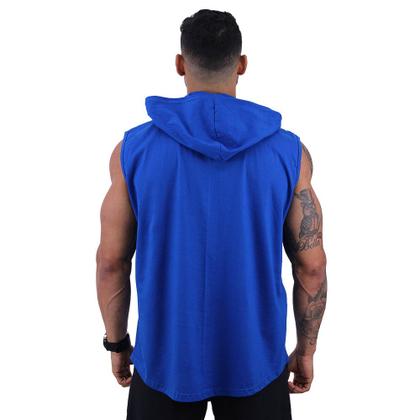 Imagem de Regata Longline com Touca Masculina MXD Conceito Leão Good Vibes