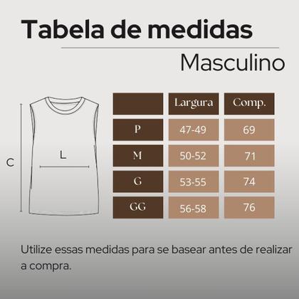 Imagem de Regata Machão Lisa Básica Sem Manga Confortável 0130