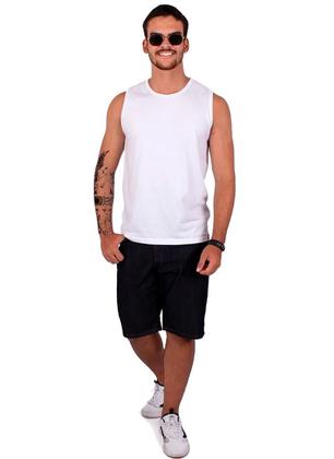 Imagem de Regata Machão Lisa Básica Sem Manga Confortável 0130