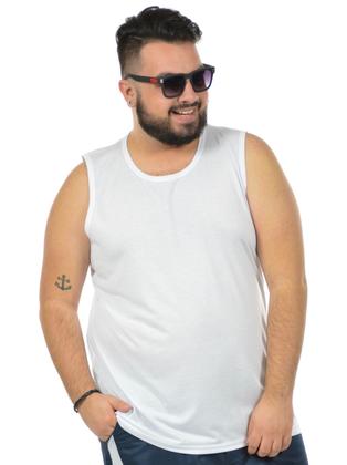 Imagem de Regata machão malha fria plus size fenomenal(sem elasticidade)