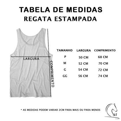 Imagem de Regata Masculina Estampa Full Listras Finas e Grossas Verão
