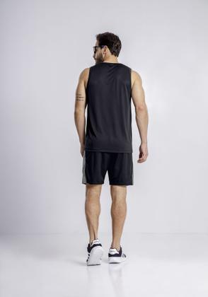 Imagem de Regata Masculina Lisa Básica Malha Poliamida Graphene G0301