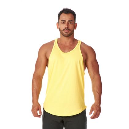Imagem de Regata Masculina Machão Cavada Academia Fitness Esporte Corrida Leve Macia Suave Confortável Estilosa