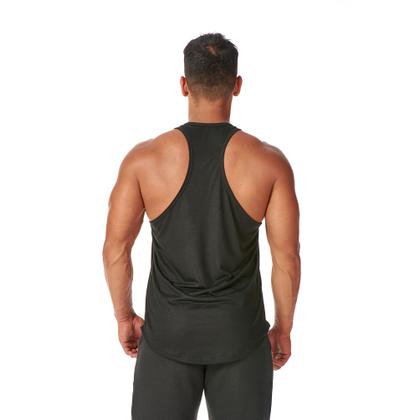 Imagem de Regata Masculina Machão Cavada Academia Fitness Esporte Corrida Leve Macia Suave Confortável Estilosa