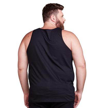 Imagem de Regata Masculina Plus Size Algodão Extra Grande