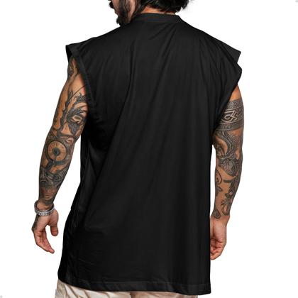 Imagem de Regata Oversized Masculino Tamanho Grande Básica Lisa