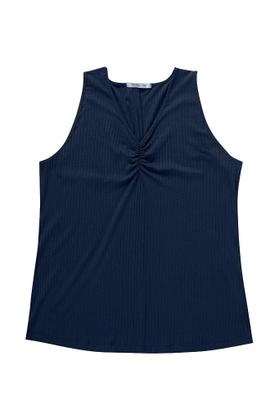 Imagem de Regata Plus Size em Ribana Canelada Secret Glam - Conforto e Estilo
