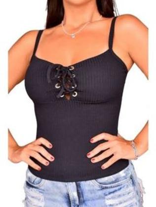 Imagem de Regatinha com Bojo tecido Canelado