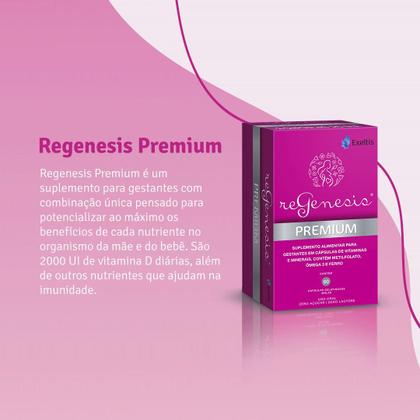Imagem de Regenesis Premium Lipnova 120 Capsulas Vitamina para Gestantes