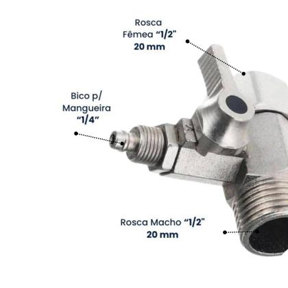 Imagem de Registro Adaptador Torneira Purificador de Água Electrolux Consul IBBL Latina