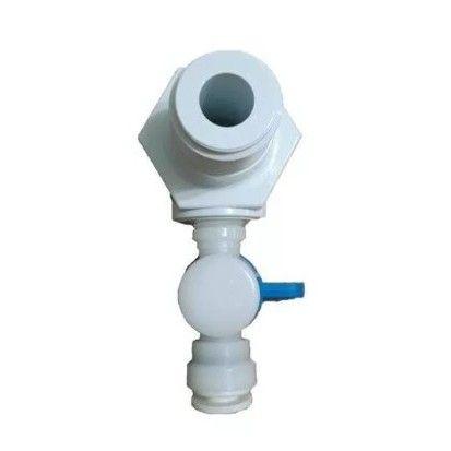 Imagem de Registro Adaptador Torneira Rosca 1X2 com Engate Rápido Mangueira 1X4 para Filtro e Purificador