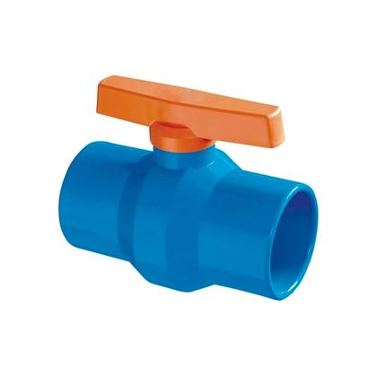 Imagem de Registro Esfera Soldável Azul Irrigação Esgoto Pvc 85mm