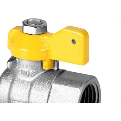 Imagem de Registro Gas Genebre Angular Borboleta 1/2X1/2 Macho/Ffemea 3555 04