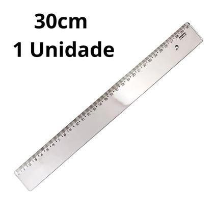 Imagem de Régua 30 CM Cristal Waleu